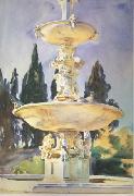 John Singer Sargent In a Medici Villa (mk18) oil